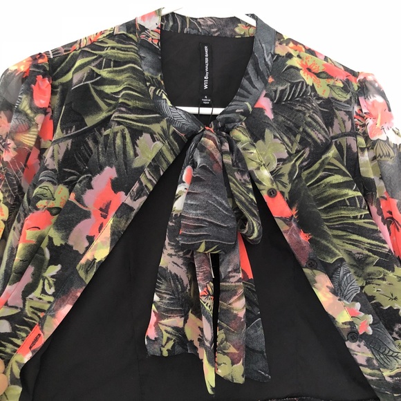 Brand New Floral Print Dress Shirt - Picture 7 of 8